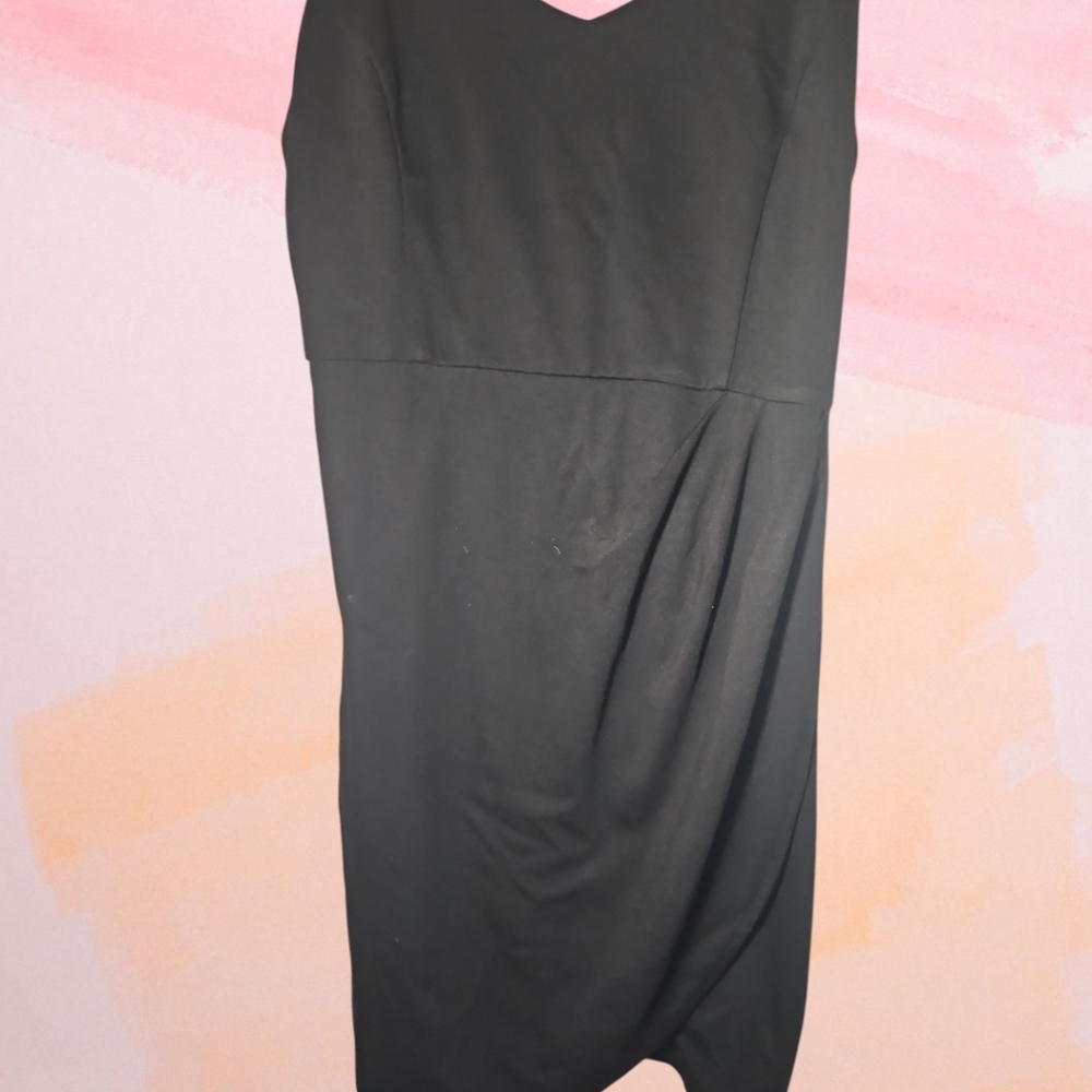 Zalalus Elegant Black Spaghetti Strap Dress NWT - Picture 3 of 8